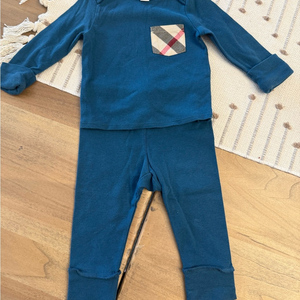 Baby Burberry with Plaid Pocket